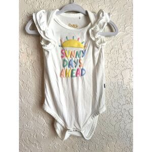 Play by Little Sleepies Bodysuit "Sunny Days Ahead" Pastel 3-6 Months